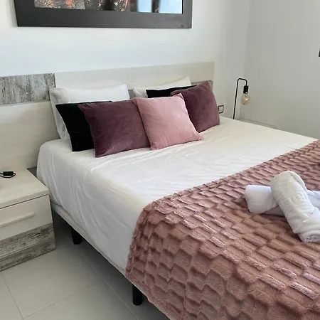 Lägenhet Oasis Azul - De Lujo Junto Al Mar Con Terraza Privada Arenales del Sol
